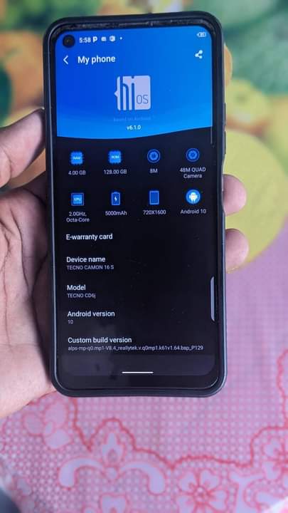 tecno camon
