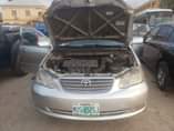 A picture of Toyota Corrola L E 2004 model for sale Very untampered