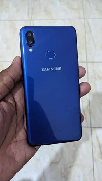 A picture of Slightly used Samsung A10s with Fingerprint 