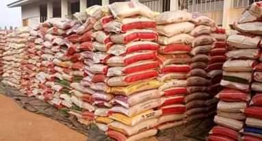 A picture of Bags of rice