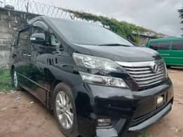 A picture of A Neat Toyota vellfire for sale Everything is good and