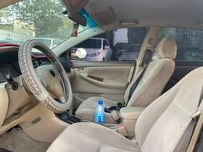 A picture of Toyota Corolla 2003 model for sale first body very neat