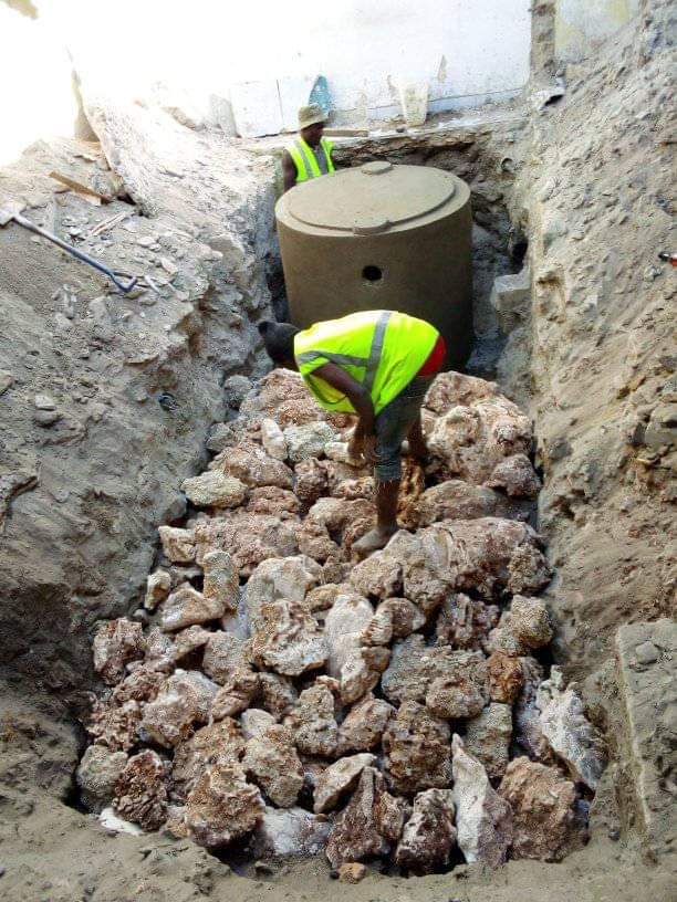 A picture of JE UMEKUWA UKINYONYA CHOO MARA KWA MARA BIODIGESTER SEPTIC TANK