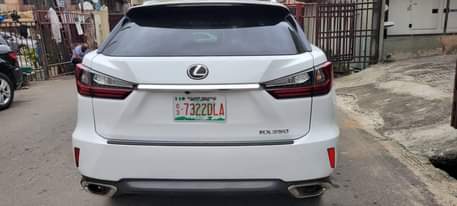 A picture of Unregistered 2016 Lexus Rx350 2022 entry Interior and exterior untouched