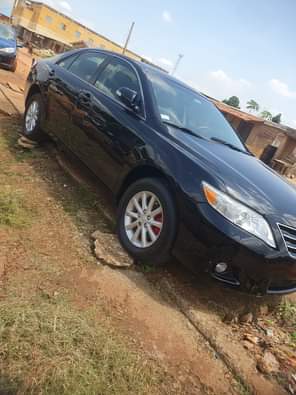 A picture of Clean Nigerian Used Black Toyota Camry Muscle 2008 Baked on