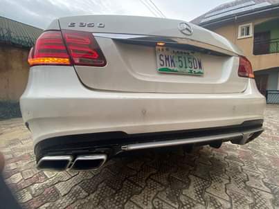 A picture of Clean and sharp 2014 Mercedes Benz E350 for Sale 08137931466