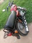 A picture of Bajaj motorcycle