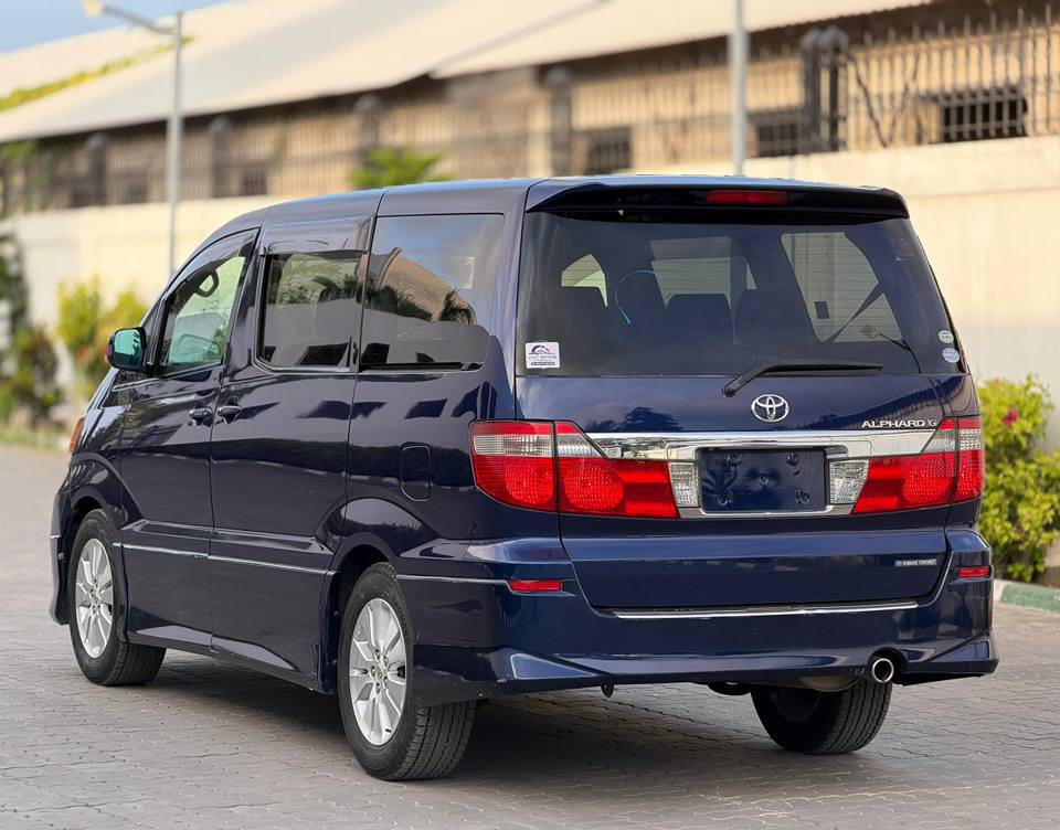 A picture of Price. 22 800 000 Unregested On Sale Toyota Alphard