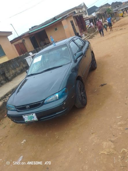 A picture of Toyota Corolla okerejowoelo with engine 100 percent gear 100 AC