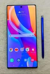 A picture of SAMSUNG NOTE 10 5G