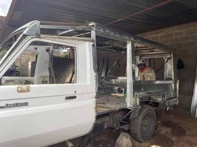 A picture of Safari cruiser fabrication on going