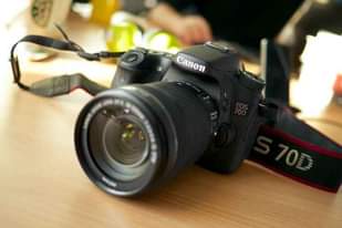 A picture of Canon 70D in great condition