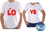 A picture of Couples T Shirts Both for R350