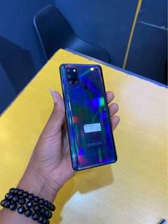 A picture of Samsung galaxy A21s used