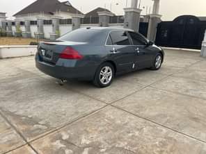 A picture of Belgium Escape Honda Accord DC Year 2007 Model At Abuja