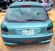 A picture of Peugeot 206 2006 Model Colour Green Low mileage Automatic Transmission