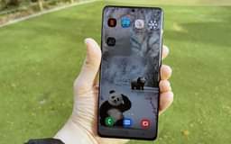 A picture of Samsung S21 ultra 5G 40 Discount Storage 512GB internet 5G