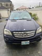 A picture of Super Clean Few Months Registered Mercedes Benz ML350