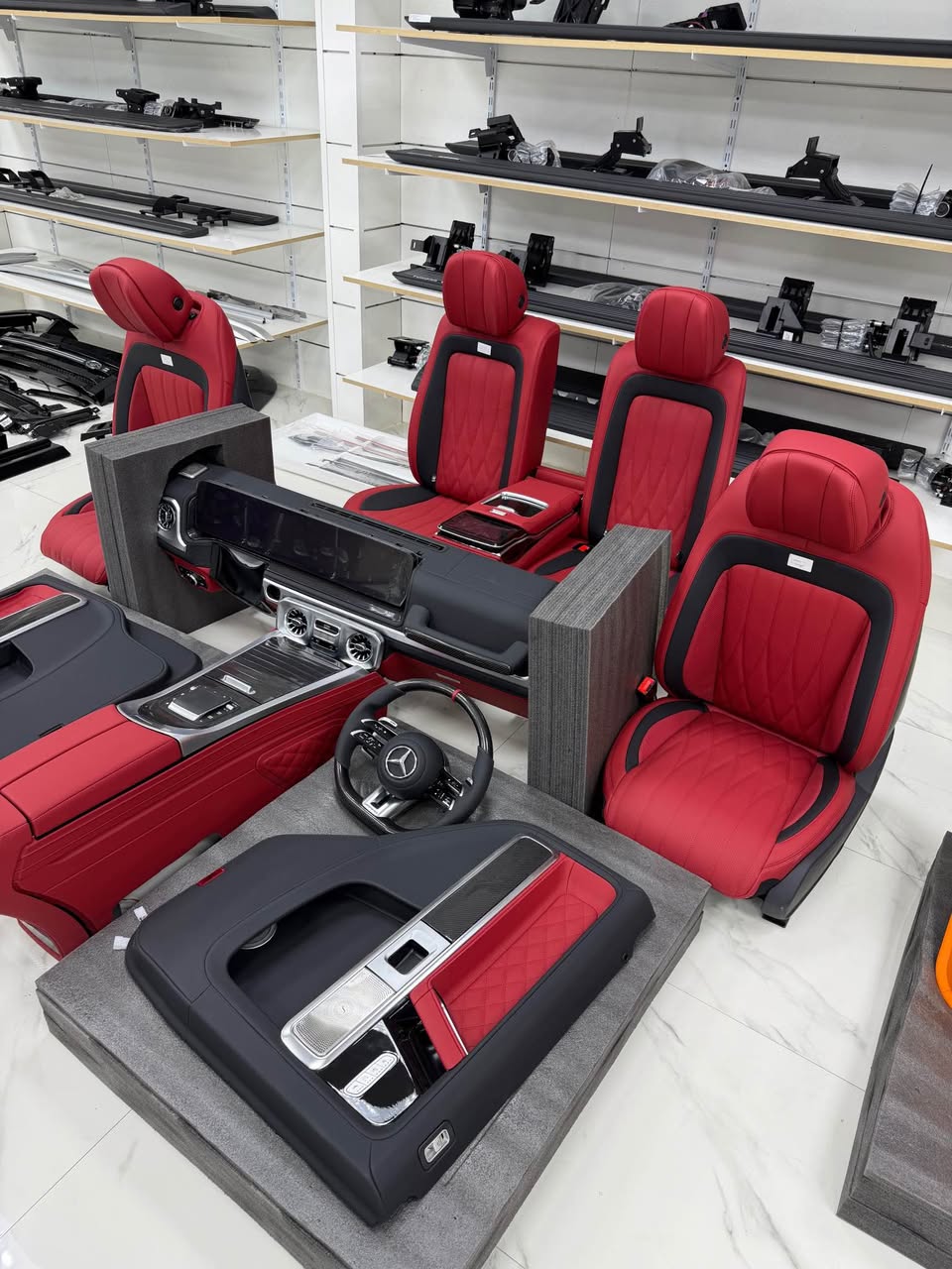 A picture of g63 2013 to upgrade 2025 fully kit model Lets do