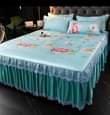 A picture of BED SKIRT SHUKA ZENYE NAKSHI PEMBENI SIZE 6 6FTS Tsh