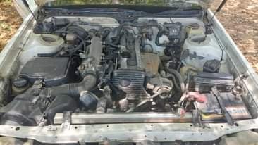 A picture of Chaser mark l l GR old model Injin 4S Gia