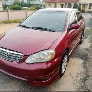 A picture of Toks Standard Nigeria Used Toyota Corolla Sport 2005 06 Model