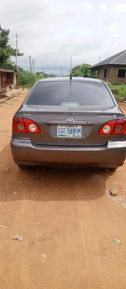 A picture of Toyota Corolla 07 direct Engine gear is untouched AC Nothing