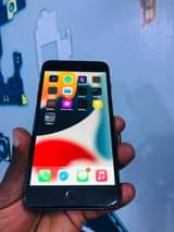 A picture of Iphone 8 plus 64Gb storage Battery life 77 Fingerprint works