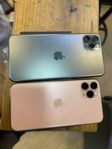 A picture of iPhones