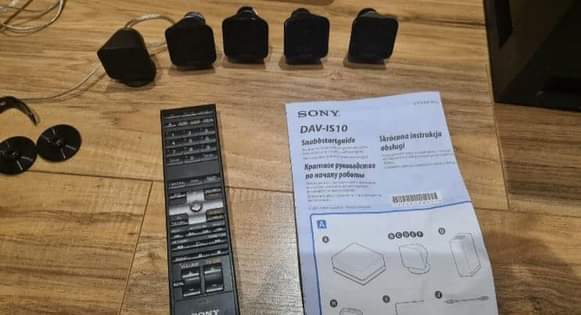 A picture of Sony home theater system