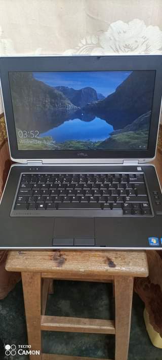 A picture of Dell latitude i7 at only 450 000