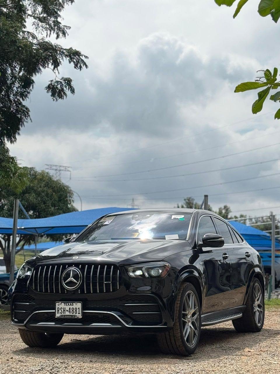 A picture of FOREIGN USED 2021 MERCEDES BENZ GLE 53 AMG COUPE