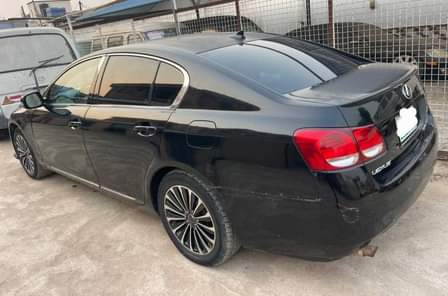 A picture of Clean Nigerian Used Black Lexus GS350 2008 Full Options Upgraded