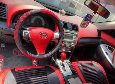 A picture of Clean Nigerian Used Grey Toyota Camry 2008 SE Repainted Leather