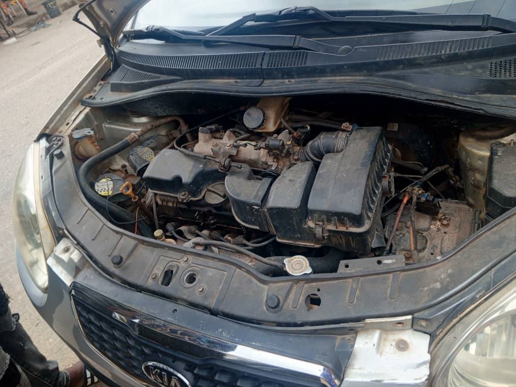 A picture of  Distress Distress Registered Barley driven Kia Picanto 2012 Manual