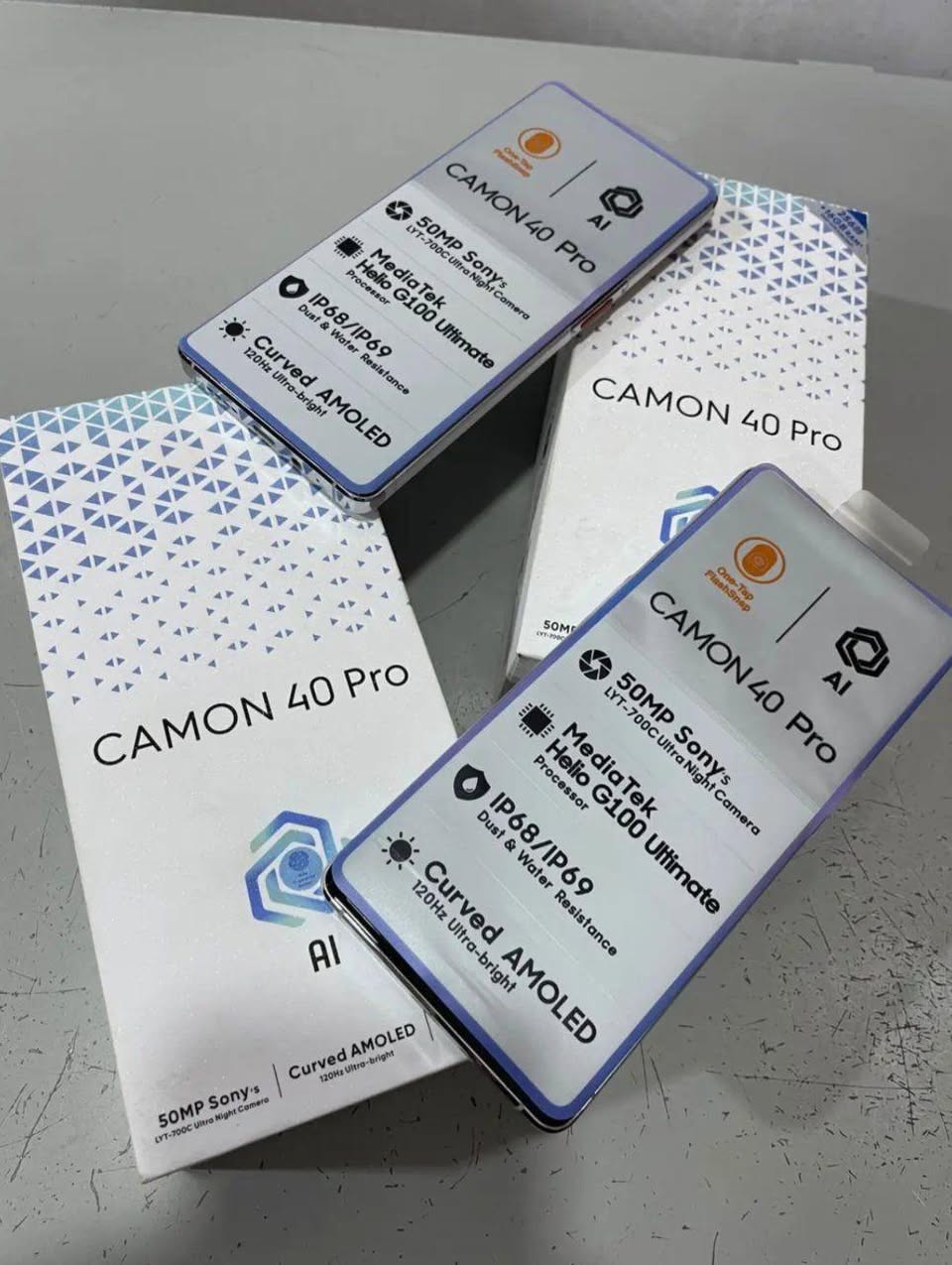 A picture of Original Tecno Camon 40 pro