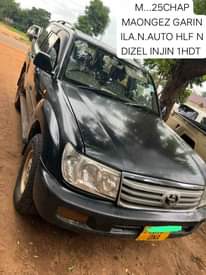 A picture of Land cruiser vx Amazon 25mln
