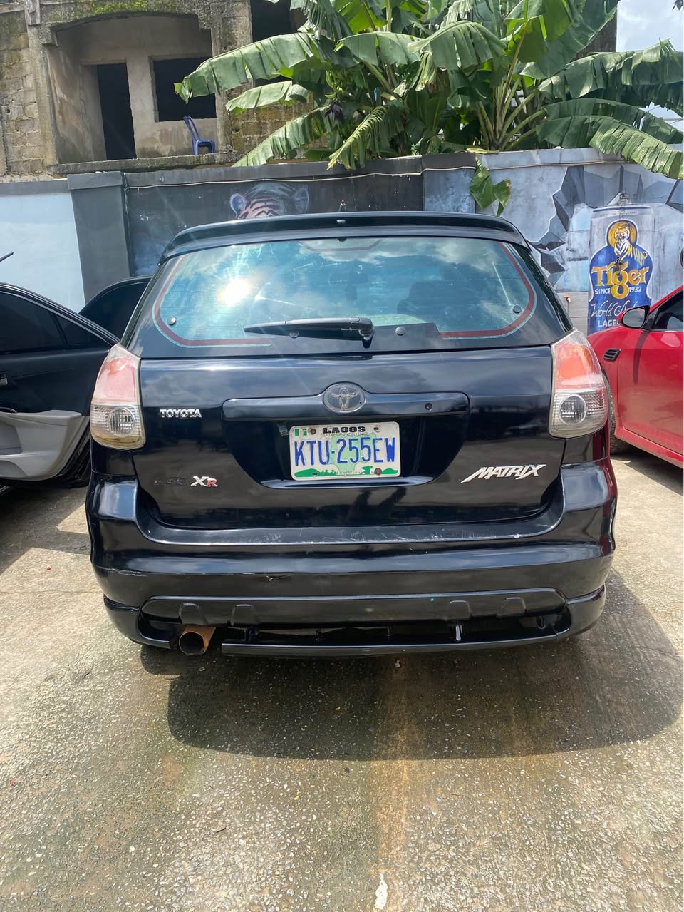 A picture of Toyota matrix