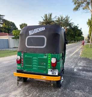 A picture of Nauza bajaji TVS deluxe chekeche namba DCV