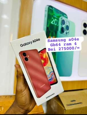 A picture of Samsung A series mpya