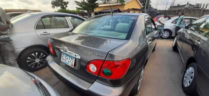 A picture of Tokunbo auction sales Toyota Corolla Le buy and drive with