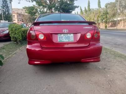 A picture of 2008 TOYOTA COROLLA