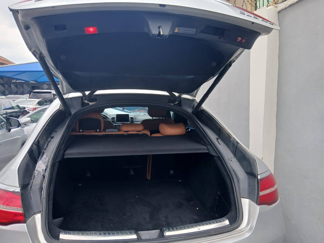 A picture of NEATLY USED 2016 MERCEDES BENZ GLE43 FULL OPTION BROWN LEATHER