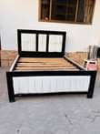 A picture of Kitanda 5 6 mbao ngum 135 bedi sofa cheupe kabsa