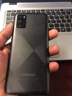 A picture of Samsung A02s at 180k 32gb _3GB call 0706721621