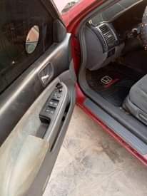 A picture of Honda Accord EOD 2005 red color v6 Engine and gear