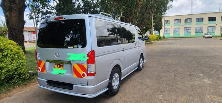 A picture of Toyota hiace