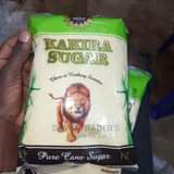 A picture of 10 bars of white soap 10kgs of packed sugar kakira