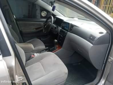 A picture of Toyota corolla 2006 Model Straight body Condition Nigerian used Smooth
