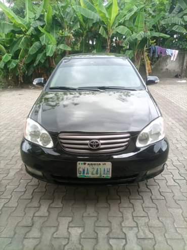 A picture of SMARTAUTOS Clean Toyota Corolla 06 07 model Baked on first